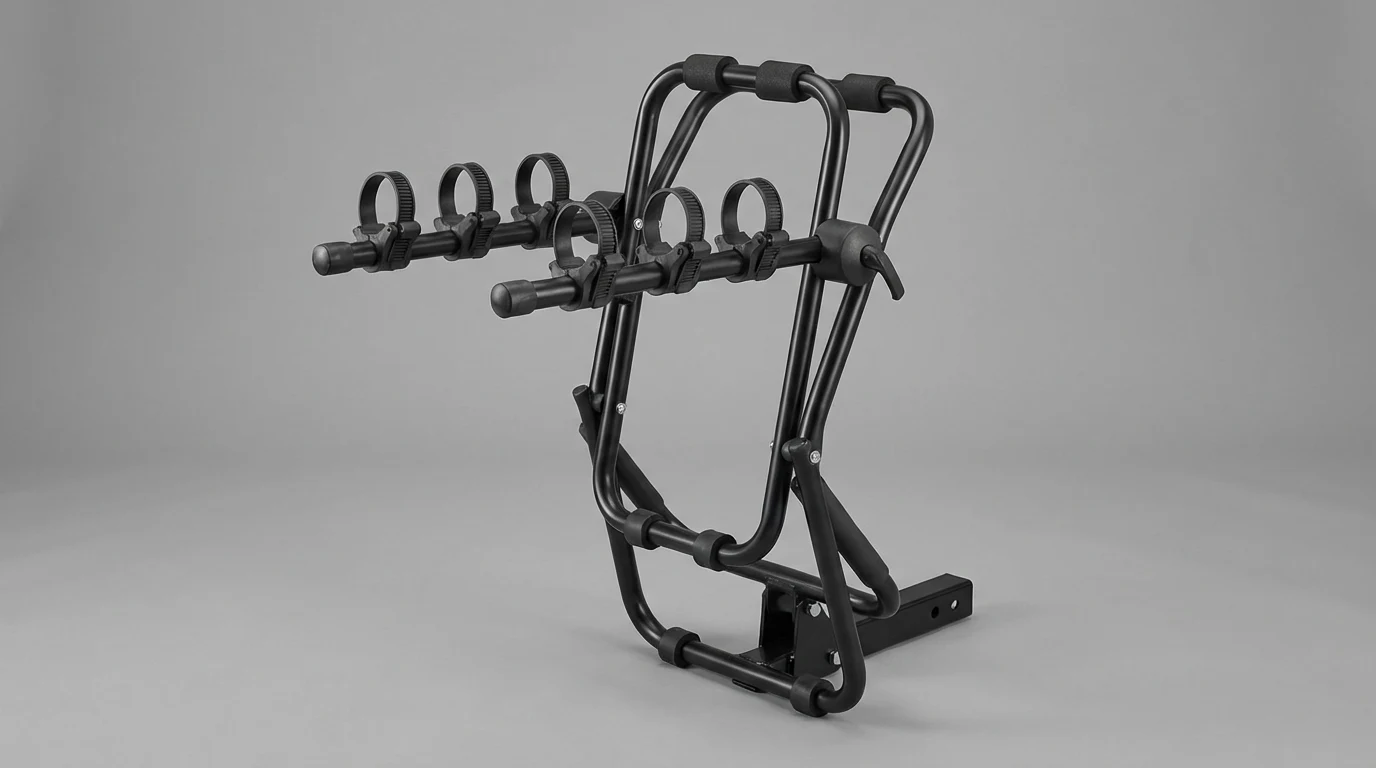 Porte-vélo trois vélos Peruzzo sur voiture